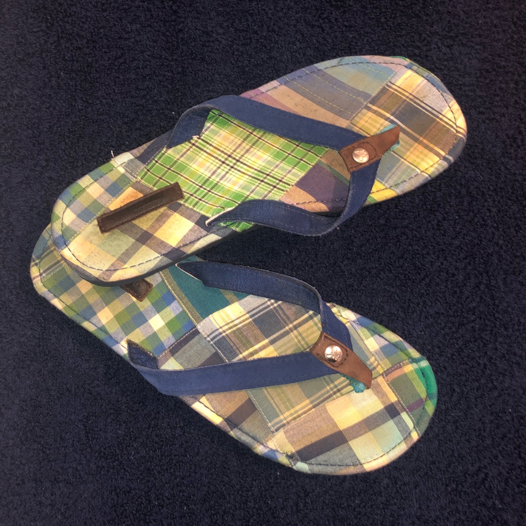 Patterned Flip Flops